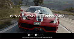 Desktop Screenshot of marcoeugeniodigiandomenico.com